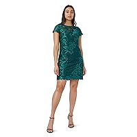 Adrianna Papell Women's Lace a Line Shift Dress