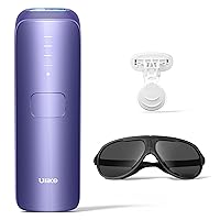 Ulike Air 3 Air 3 Ice-Cooling IPL Device Hair Removal with Cooling Gel for Nearly Painless & Long-Lasting Results, 3 Modes & Auto Flashing for Fast Full Body Hair Removal from Home