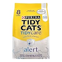 Purina Tidy Cats Tidy Care Alert Health Monitoring Litter with Silica Crystals - 8 lb. Bag