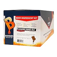 Brewer's Best - 1073 - Home Brew Beer Ingredient Kit (5 gallon), (Blueberry Honey Ale) Golden