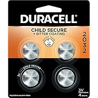 Duracell Lithium Medical Battery, 3V, 2032, 4/Pack, Model: , Hand/Wrist Watch Store