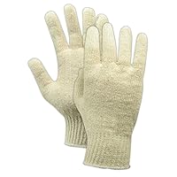 MAGID KnitMaster T133 Cotton/Polyester Glove, Knit Wrist Cuff, 8.5