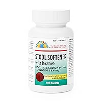 Geri-Care Stool Softener with Laxative, 100 Count