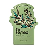 I'm Real Tea Tree Skin Calming Mask Sheet, Pack of 1