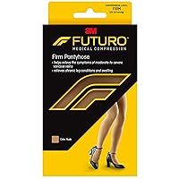 FUTURO Firm Pantyhose , Large, Nude (20-30 mm/Hg)