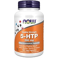 Supplements, 5-HTP (5-hydroxytryptophan) 200 mg, Double Strength, Neurotransmitter Support*, 120 Veg Capsules