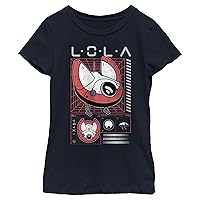 STAR WARS Girl's OBI-Wan Kenobi Droid Lola T-Shirt