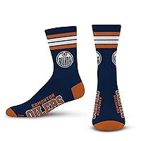 For Bare Feet Men's NFL 4-Stripe Deuce Performance Crew Socks
