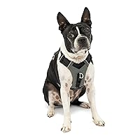 Kurgo Dog Harness for Large, Medium, & Active Dogs, Pet Hiking Harness for Running & Walking, Everyday Harnesses for Pets, Reflective, Journey Air (Black, Small)