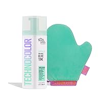 Technocolor Emerald Value Kit | Includes Lightweight Sunless Foam + Reusable Mitt for a Flawless Finish ($34 Value)