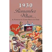 1930 REMEMBER WHEN CELEBRATION KardLet: Birthdays, Anniversaries, Reunions, Homecomings, Client & Corporate Gifts