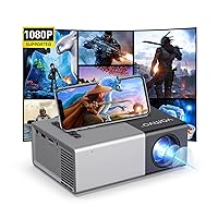 Mini Portable Projector, Gifts Ideas, Movie Projector Supported HD 1080P, Small Portable Movie Projector for Outdoor Projector use in Camping, Video Home Theater Projector Compatible with HDMI, USB