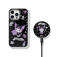 Sonix x Sanrio Case + MagLink Charger (Kuromi) for MagSafe iPhone 15 Pro Max | Kuromi Fortune Teller