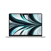 2022 MacBook Air Laptop with M2 chip: 13.6-inch Liquid Retina Display, 8GB RAM, 256GB SSD Storage, Backlit Keyboard, 1080p FaceTime HD Camera. Works with iPhone and iPad; Silver
