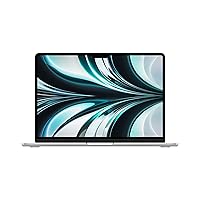 Apple 2022 MacBook Air Laptop with M2 chip: 13.6-inch Liquid Retina Display, 8GB RAM, 256GB SSD Storage, Backlit Keyboard, 1080p FaceTime HD Camera. Works with iPhone and iPad; Silver