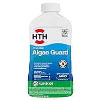 HTH 67084 Swimming Pool Care Algae Guard Advanced, Swimming Pool Chemical, Fast-Acting, 32 fl oz