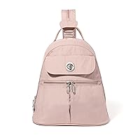 Baggallini Naples Convertible Backpack - Convertible Sling Bag for Women with Adjustable Shoulder Straps