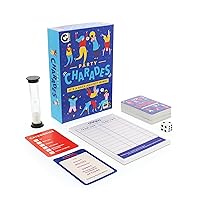 Ginger Fox Party Charades, It’s a Race Against Mime. A Fun Family Card Game. Great Addition to Board Games and Party Games for Social Gatherings and More. Guessing Card Game for Adults and Teens