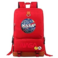 NASA Classic Backpack-Lightweight Travel Bag Multifunction Rucksack Graphic Knapsack for Outdoor