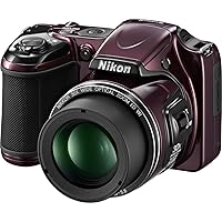 Nikon COOLPIX L820 16 MP Digital Camera with 30x Zoom (Plum)