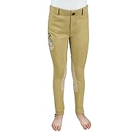 TuffRider Kids Thelwell Embroidery KP Jods 08 Tan
