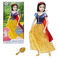 Snow White Classic Doll, 111⁄2 Inches, Fully Posable with Brush - Ages 3+