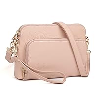 Marvolia Crossbody Bag for Women - PU Leather Shoulder Bag Trendy Small Crossbody Purse Bag for Travel Work Party