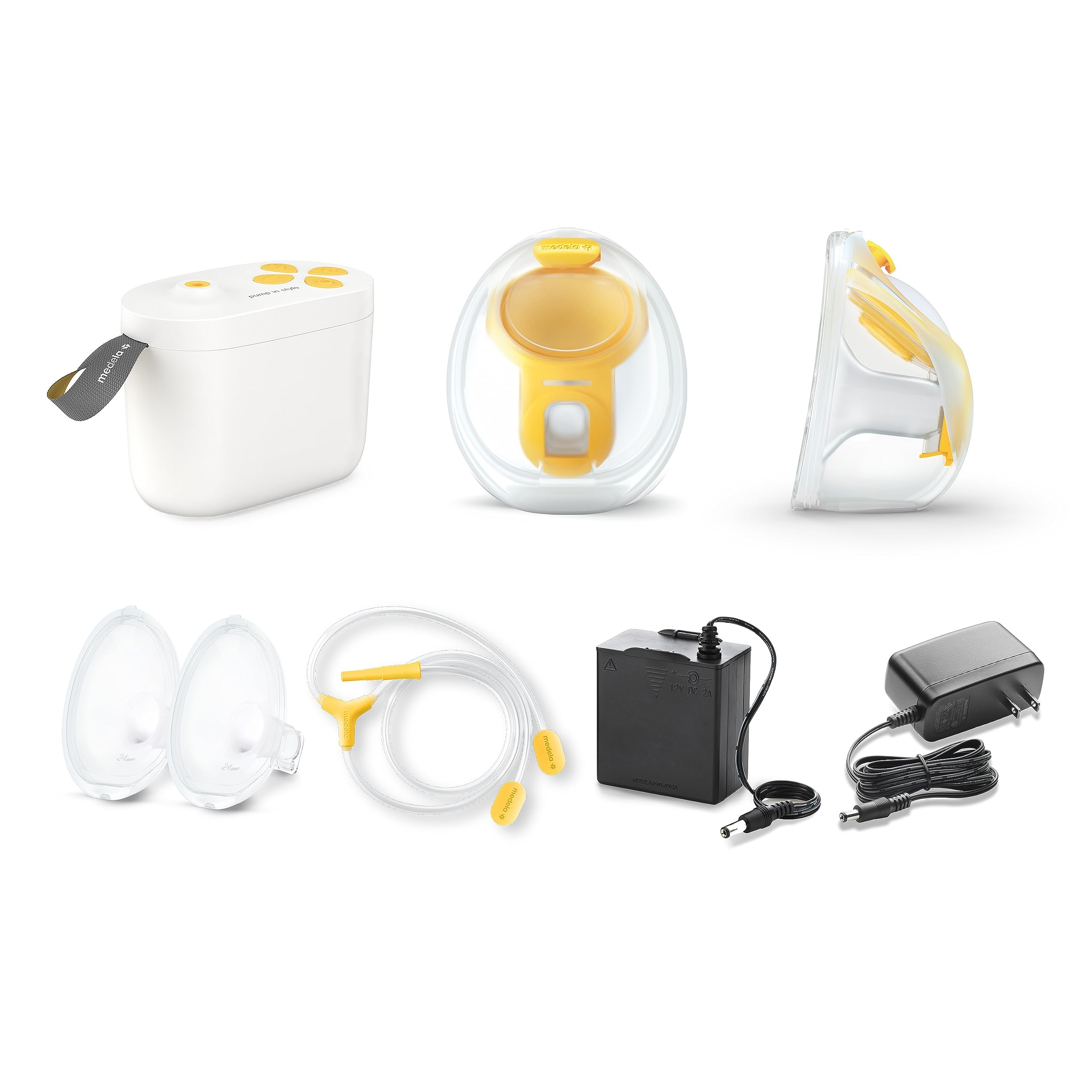 Medela Pump in Style Hands-Free Breast Pump, Wearable Cups, Portable and Discreet Double Electric Breast Pump