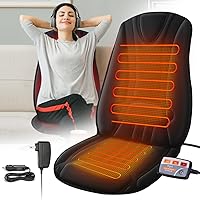 Heated Seat Cover Expanded in Heating Area Winter Seat Cushion Fast Heat Seat Warmer with Easy Controller to Promote Blood Circulation Relieve Fatigue and Reduce Stress for Home & Office & Etcs