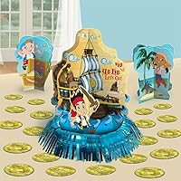 Amscan Jake and the Neverland PiratesTable Decoratging Kit, 1, Multicolored
