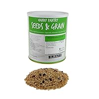 Handy Pantry Organic Biblical Bread Multi-Grain Mix - Make Scripture Bread / Flour - 5 Lbs - Whole Grain Mix: Wheat, Spelt, Barley, Millet, Lentils & Beans