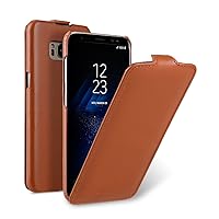 Premium Leather Case for Samsung Galaxy S8 - Jacka Type - Brown