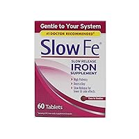 High Potency Iron 45 mg, Slow Release - 60 Tablets - Pack of 2