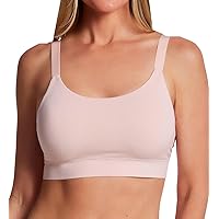 Bali Women's Modern Seamless Bralette, Pullover Wireless Bralette with Adjustable Straps