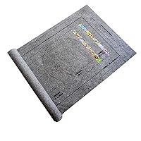 Jigsaw Puzzle Roll Mat Puzzle Storage Puzzle Saver, Jigsaw Puzzles Pad Puzzle Storage Felt Mat Roll, Store Jigsaw Puzzles Up to 1500/2000/3000 Pieces (59 x 39in(3000pcs, Gray)
