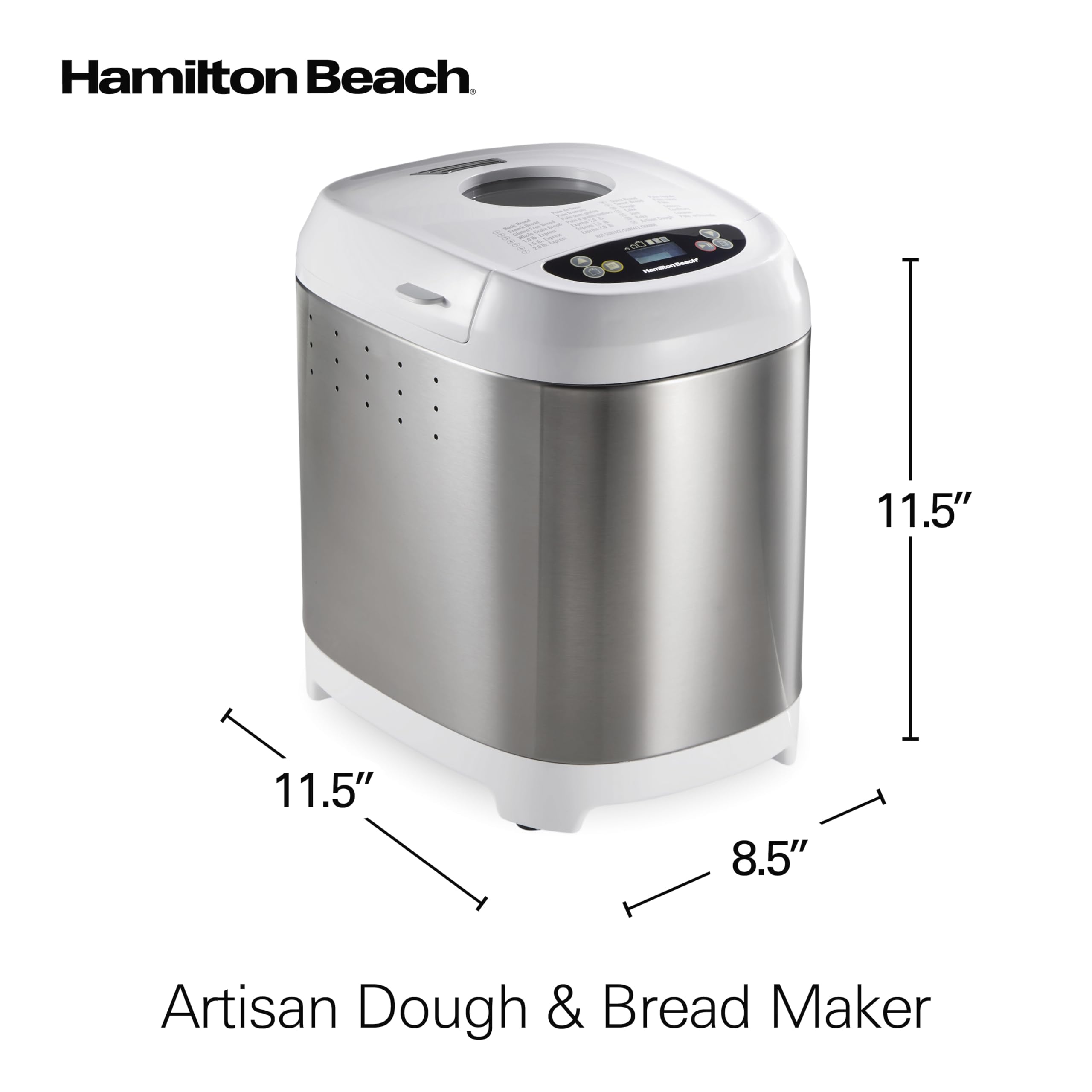 Hamilton Beach® Artisan Dough & Bread Maker