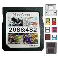208 and 482 in 1 Game Card, Super Combo Game Cartridge Compatible with Various Types of Game Consoles