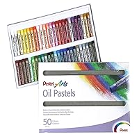 Oil Pastels, 100 Pieces Deluxe Wooden Pastels Art Supplies Set with  Blessing, 3-Color Sketch Pad Included, Creative Gift Box for Kids Artists  Adults