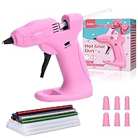  Liumai Hot Glue Gun Kit with 30pcs Glue Sticks, Mini Hot Melt  Glue Gun with Carrying Case for Crafts, School DIY Arts, and Home Repair  (30Watts, Pink) : Arts, Crafts 