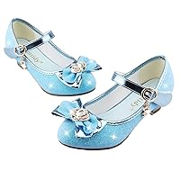 Girls Dress Shoes Mary Jane Wedding Party Shoes Glitter Bridesmaids Princess Heels