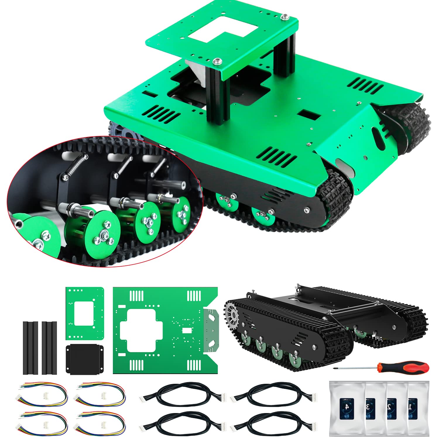 Mua Yahboom Track Robot Car Chassis Starter Kit Sciences Eduactional ...