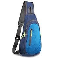 TITECOUGO Small Sling Bag, Lightweight Crossbody Backpack for Men Women, Shoulder Bag for Sports and Outdoor