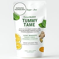 Sugar-Free Ginger for Nausea Relief, Organic Honey, Spearmint, Lemon w/Vitamin B6, Pregnancy Must Haves, Morning Sickness Relief. 28 Ct (Classic Pack of 1)