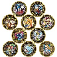 Tenyo Disney Gold Badge Disney Character Multi 1 [Sold in Box of 10]