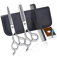 6 inch professional Left-handed scissors hairdressing scissors flat scissors wholesale hairdressing scissors barber left-handed hair cutting tool set for 10 PCS