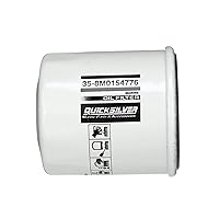 8M0154776 Oil Filter for Select 2000-2018 Yamaha, Honda, and Nissan/Tohatsu 9.9-115 HP Outboards