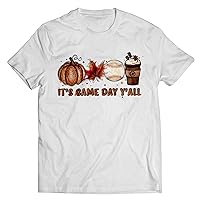 It's Game Day Y'all Shirt, Fall Baseball Sweatshirt, Game Day Shirt For Women, Baseball Mom Shirt, Gamer Day, Halloween Baseball Season Tshirt, Tank Top, V-Neck, Long Sleeve, Sweatshirt, Hoodie