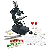 Learning Resources Elite Microscope, Microscope for Kids, Science Toys for Kids, 21 Pieces, Ages 8+