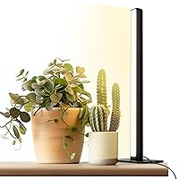 Grow Light for Indoor Plant, 4 Mounting Modes Full Spectrum Dimmable Brightness Tube LED Table Growing Lamp, 16.8