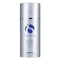 iS CLINICAL Eclipse SPF 50+ Sunscreen, Zinc Oxide tinted sunscreen, ultra sheer non-greasy matte finish sun cream for face